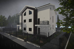 Cofraj fundatie casa metalica duplex si sapatura gard perimetral thumbnail
