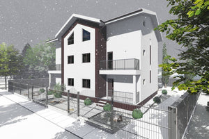 Cofraj fundatie casa metalica duplex si sapatura gard perimetral thumbnail