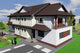 Proiect casa pe structura metalica duplex cu etaj 476-011 - fatada de casa imagine 2