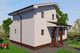 Proiect casa pe structura metalica cu mansarda 4 camere 013 - fațadă casă imagine 2