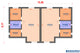 Proiect casa pe structura metalica duplex cu mansarda 066 - plan casa mansarda