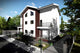 Proiect casa pe structura metalica duplex cu mansarda 066 - fatada casei imagine 5