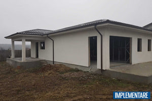 Proiect casa pe structura metalica moderna fara etaj 174-012 - model fatada imagine 5 thumbnail