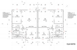 Cofraj fundatie casa metalica duplex si sapatura gard perimetral thumbnail