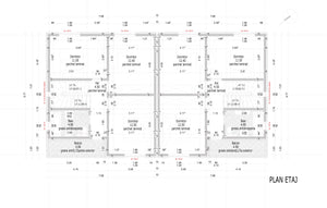 Cofraj fundatie casa metalica duplex si sapatura gard perimetral thumbnail