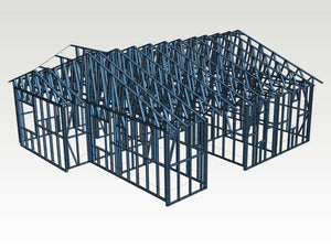 Proiect de casa 220 mp – montaj structura metalica thumbnail