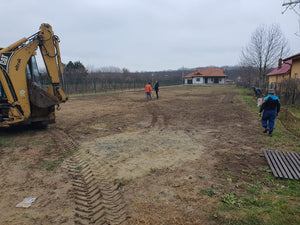 Proiect de casa in Snagov 162 mp trasare si sapatura fundatie thumbnail