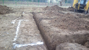 Proiect de casa in Snagov 162 mp trasare si sapatura fundatie thumbnail