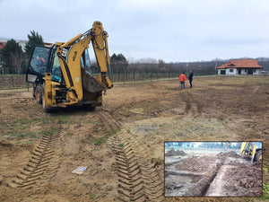 Proiect de casa in Snagov 162 mp trasare si sapatura fundatie thumbnail