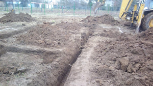 Proiect de casa in Snagov 162 mp trasare si sapatura fundatie thumbnail
