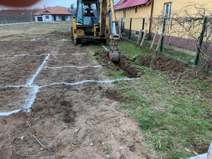 Proiect de casa in Snagov 162 mp trasare si sapatura fundatie thumbnail