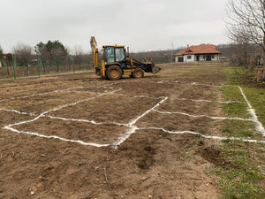 Proiect de casa in Snagov 162 mp trasare si sapatura fundatie thumbnail