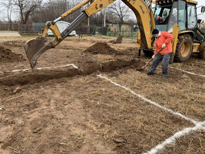 Proiect de casa in Snagov 162 mp trasare si sapatura fundatie thumbnail