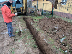 Proiect de casa in Snagov 162 mp trasare si sapatura fundatie thumbnail