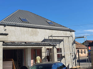 Proiect de casa metalica in Sibiu 191 mp aplicare masa de spaclu thumbnail