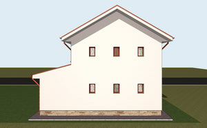 Proiect de casa parter si etaj 137 mp in judetul Braila thumbnail
