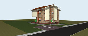Proiect de casa parter si etaj 171 mp in Snagov judetul Ilfov thumbnail
