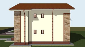 Proiect de casa parter si etaj 171 mp in Snagov judetul Ilfov thumbnail