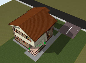 Proiect de casa parter si etaj 171 mp in Snagov judetul Ilfov thumbnail