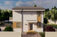 Proiect casa pe structura metalica 137-107 - fatada imagine  5