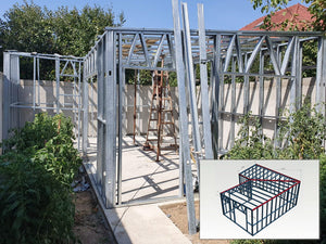 Proiectare si montaj structura metalica pentru anexa gospodareasca thumbnail