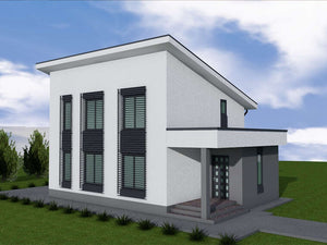 Proiectare casa cu etaj suprafata 161 mp in Constanta thumbnail