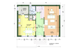 Proiectare model de casa parter cu etaj 204 mp langa Bucuresti thumbnail
