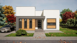 randare 3D casa din profile metalice thumbnail