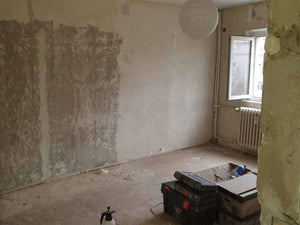 Renovare apartament 120 mp in Baneasa decopertare pereti si tavane thumbnail