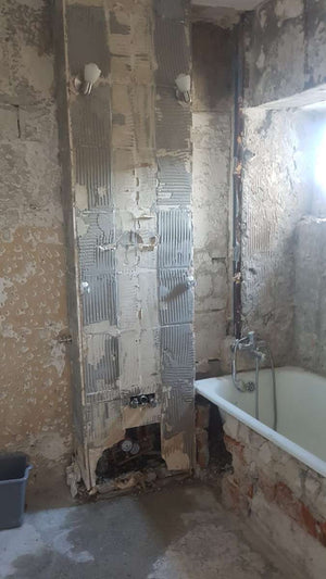 Renovare interioara in derulare apartament in Piata Romana thumbnail