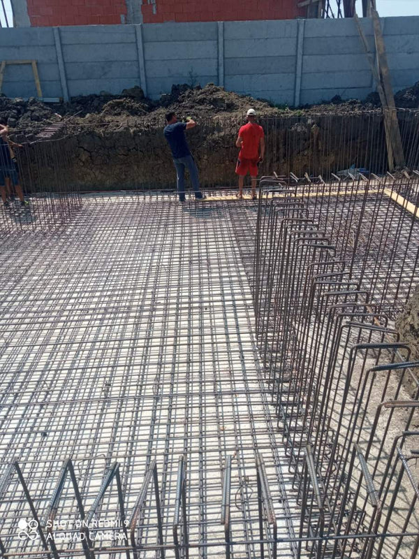 santier in lucru constructie casa cu demisol