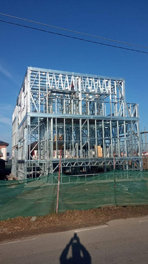 Santier montaj structura metalica vila Ilfov thumbnail