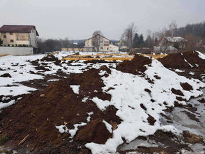 Sapatura fundatie gard din beton si lemn GA04 thumbnail