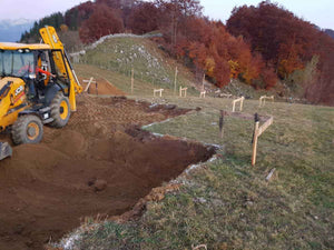 Sapatura mecanizata pentru fundatie restaurant, proiect de 620mp in Brasov thumbnail