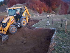 Sapatura mecanizata pentru fundatie restaurant, proiect de 620mp in Brasov thumbnail