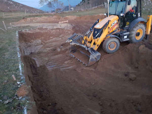 Sapatura mecanizata pentru fundatie restaurant, proiect de 620mp in Brasov thumbnail