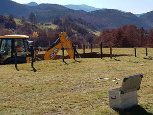 Sapatura mecanizata pentru fundatie restaurant, proiect de 620mp in Brasov thumbnail