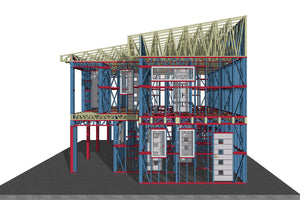 scena 3d exterior proiect casa cu etaj thumbnail