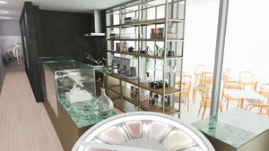 Servicii design interior pentru cafenea 90mp in Bucuresti thumbnail
