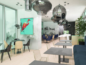 Servicii design interior pentru cafenea 90mp in Bucuresti thumbnail