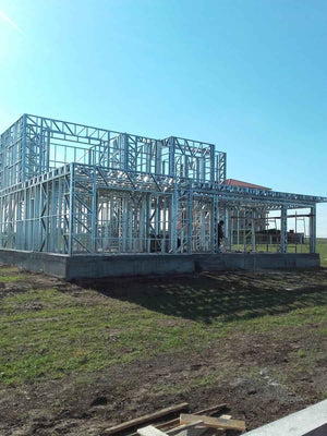 Montaj structura metalica proiect casa 294mp thumbnail