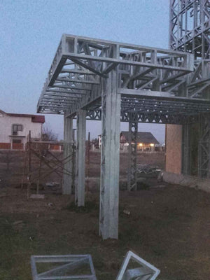 Montaj structura metalica proiect casa 294mp thumbnail