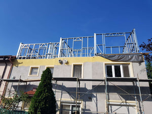 Supraetajare pe structura metalica 120 mp pentru constructie din zidarie thumbnail