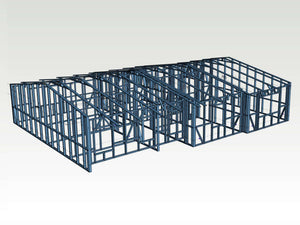 Supraetajare pe structura metalica 120 mp pentru constructie din zidarie thumbnail