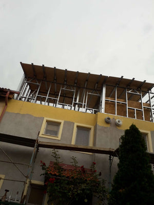 Supraetajare pe structura metalica 120 mp pentru constructie din zidarie thumbnail