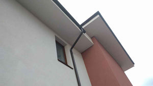 Aplicare tencuiala decorativa siliconata casa metalica model 191 mp thumbnail
