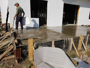 Constructie terasa exterioara la gri neacoperita, la nivel soclu fundatie proiect casa 260 mp thumbnail