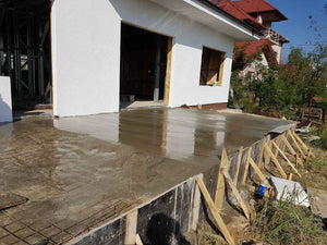 Constructie terasa exterioara la gri neacoperita, la nivel soclu fundatie proiect casa 260 mp thumbnail