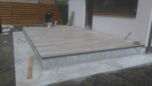Terasa exterioara neacoperita placata cu ceramica proiect casa 191 mp thumbnail