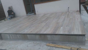 Terasa exterioara neacoperita placata cu ceramica proiect casa 191 mp thumbnail
